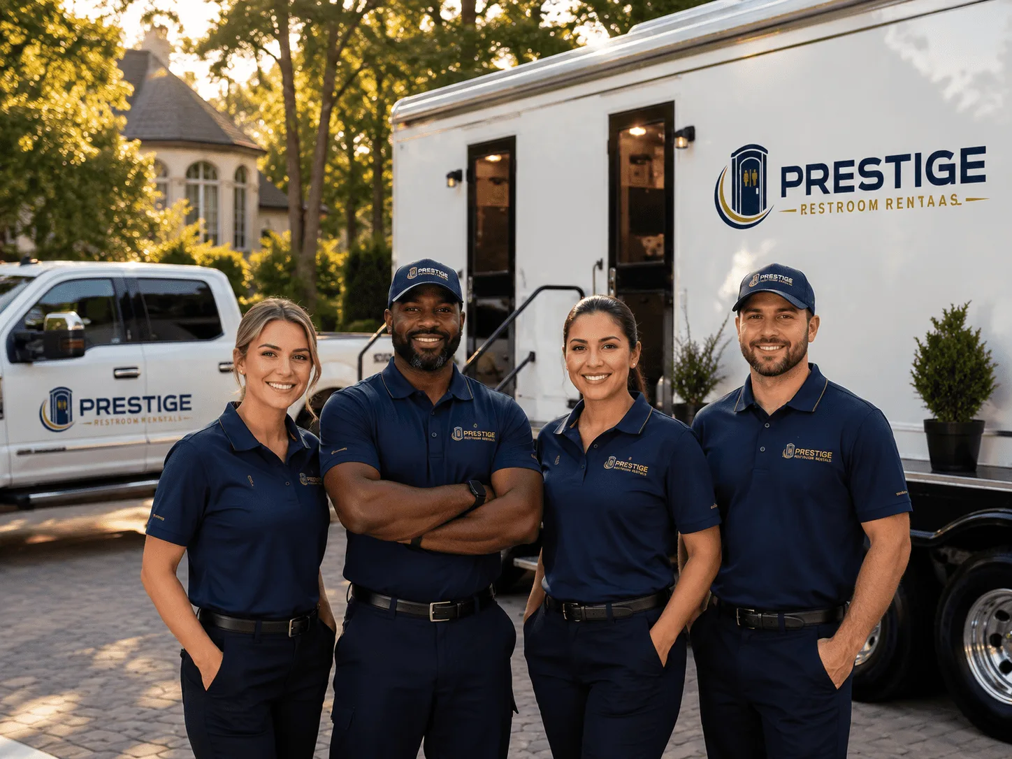 Trusted Luxury Portable Restrooms company in Fountain, MI